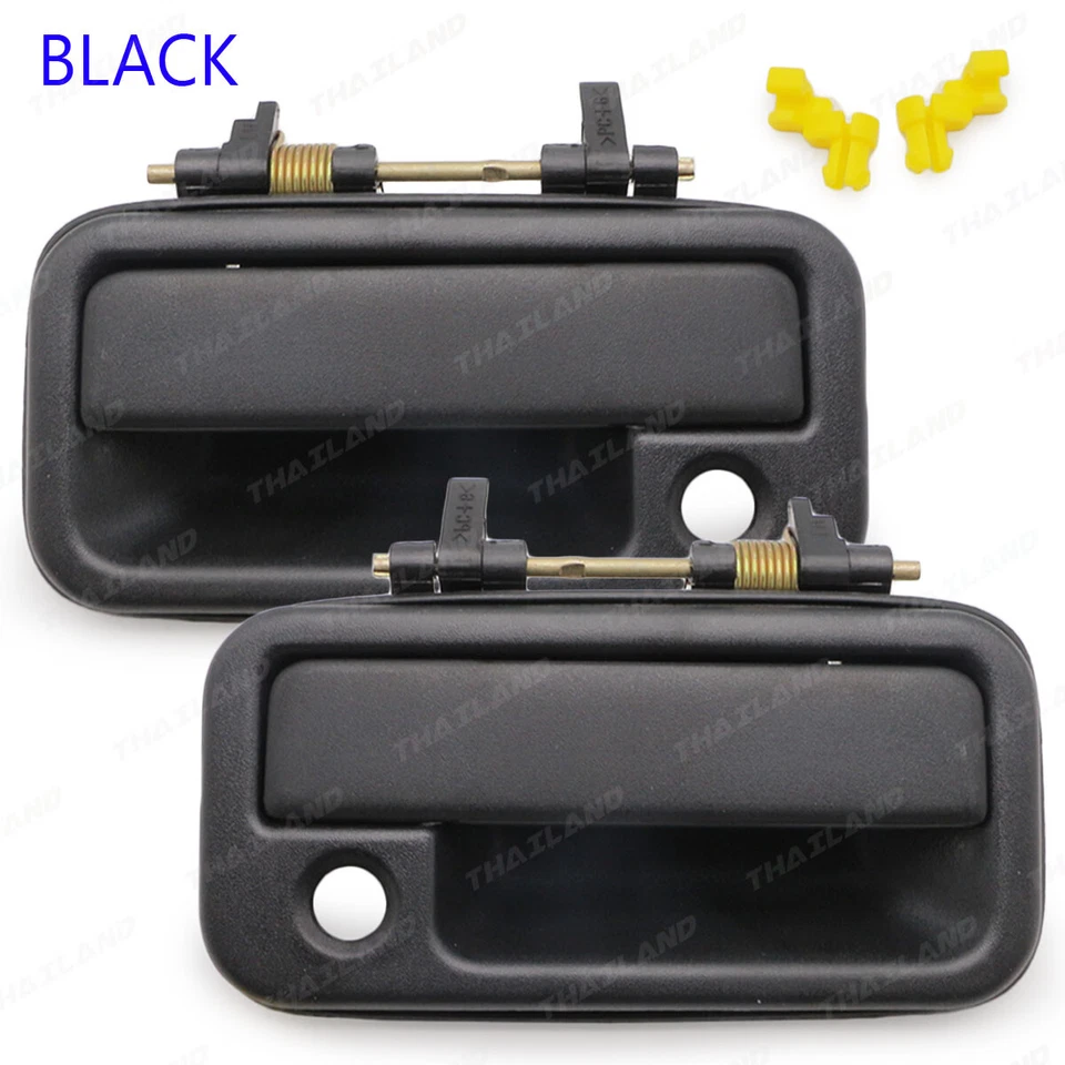 Pair Black Outer Door Handle For Isuzu Rodeo TFR'92-'97 Dragon Eyes 1992 '97 - Изображение 3 из 4