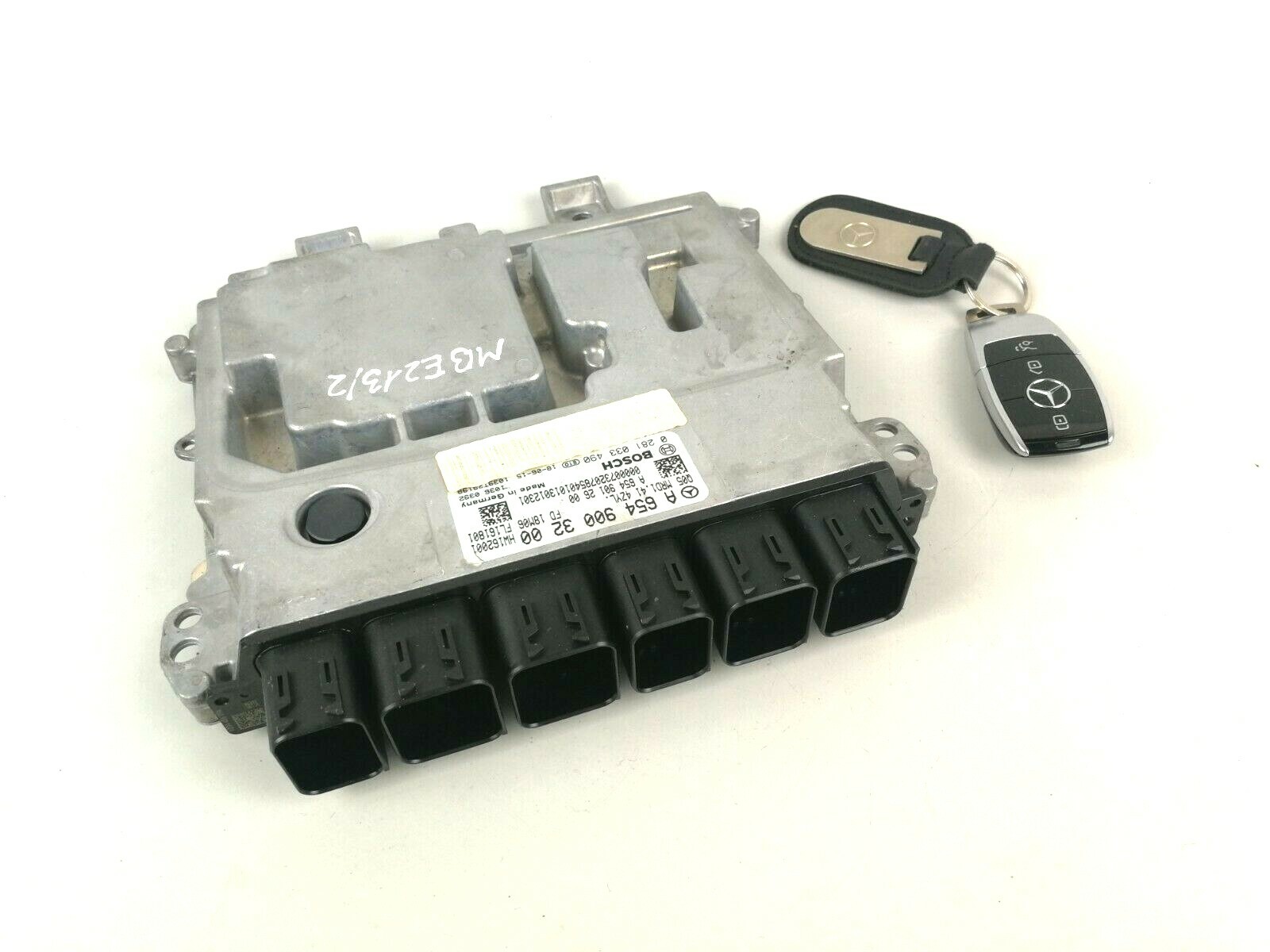 Mercedes Benz E Class W213 Engine Control Module ECM Key Fob Set 