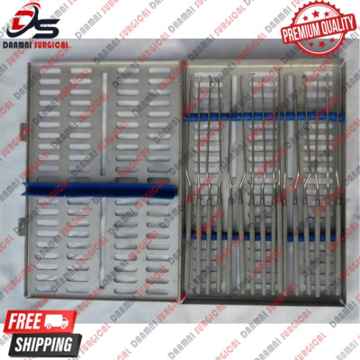 Transsphenoidal Pituitary Instrument 16 PCs Set + box Stainless Steel
