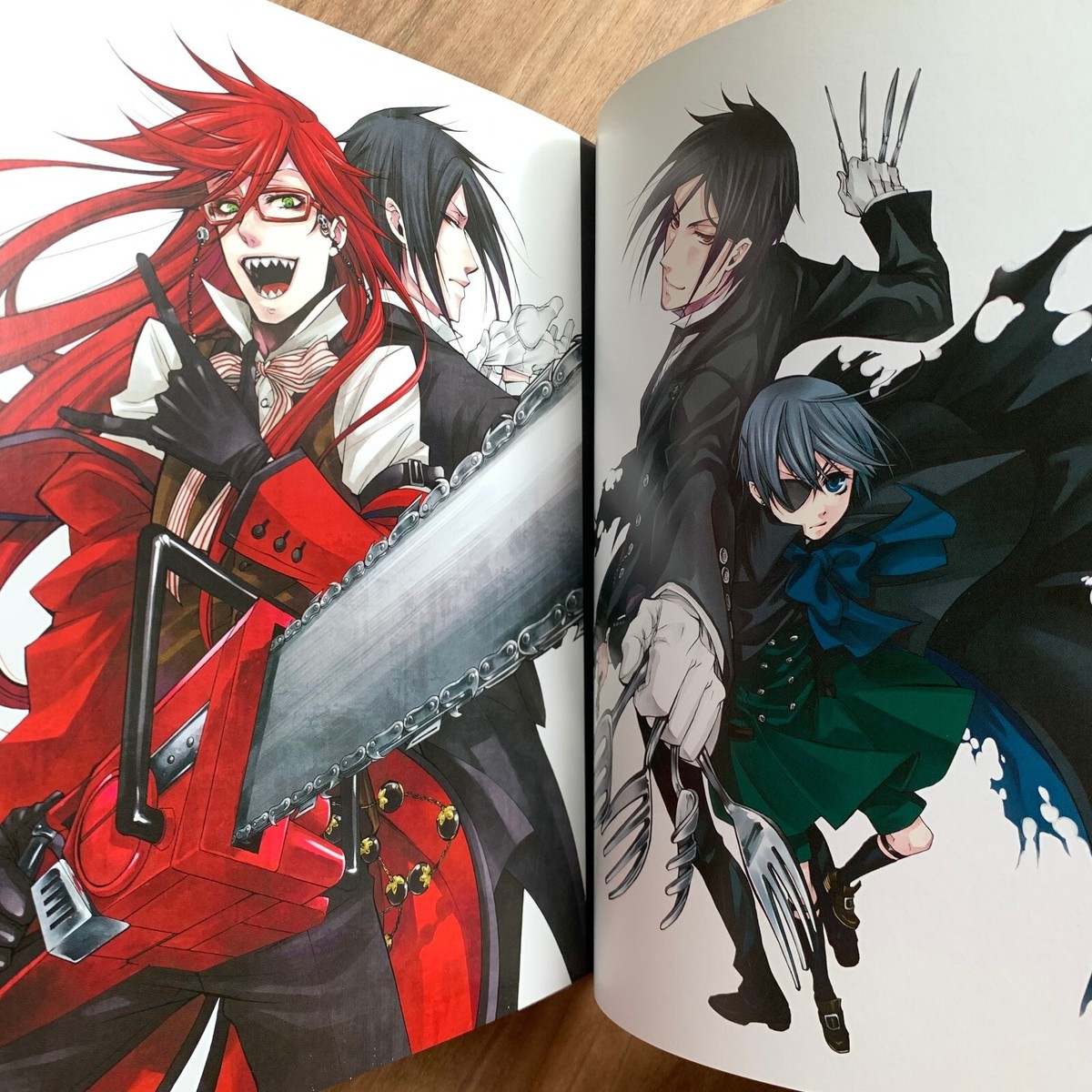 Black Butler Artworks vol.1 Kuroshitsuji Illustrations Yana Toboso