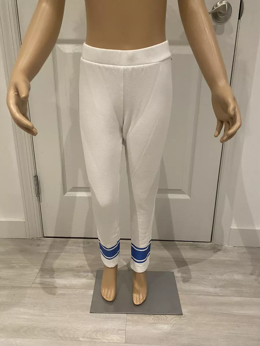 Tommy Hilfiger Girls White Leggings Size S 6 7Y