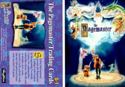 FOX FILM CORP SKYBOX 1994 - THE PAGEMASTER PROMO INSERT TRADING