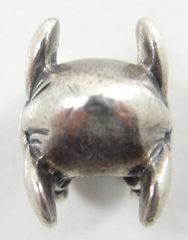 Authentic Chamilia Fleur De Lis Charm Bead # GA-149 - Image 2 of 4