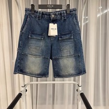 Solid Homme Dark Wash Two-Pocket Shorts 30 Size 46