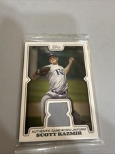 2008 Topps - Retail Relics Scott Kazmir #TR-SK (MEM) Tampa Bay Rays