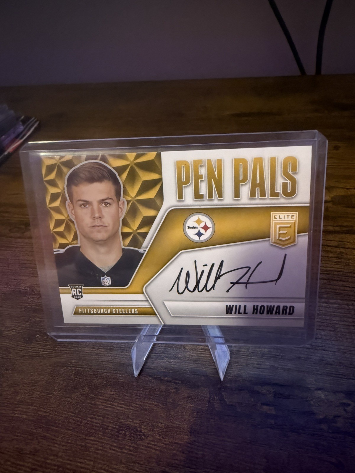 2025 Donruss ELITE Will HOWARD Pen Pals RC Autograph  PP-WHO