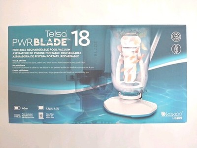 Kokido TELSA 18 Rechargeable Pool Vacuum Cordless Electric Cleaner FREE SHIPPING