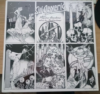 SUI GENERIS - Pequeñas Anécdotas Sobre Las Instituciones   ARG 1974 Prog  LP