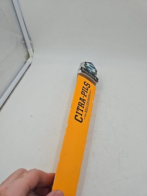 Switchback Brewing Company Beer Tap Handle Citra Pils Keller Bier Triangular