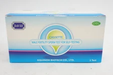 New David Equinox Biotech OTC Male Fertility Sperm Test Self Testing