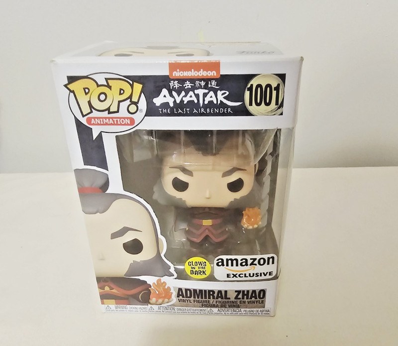 Funko POP! Avatar The Last Airbender! Admiral Zhao # 1001 Box Damage