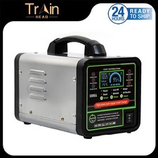 Car Battery Charger Heavy Duty 12V/24V Smart Automatic Intelligent Pulse Repair