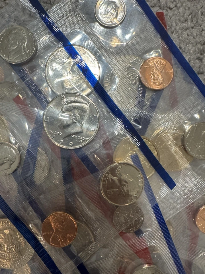 Sale 🔥 Lot of 55 USA Mint Uncirculated Coin Sets  - Image 3 of 3