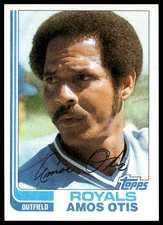 1982 Topps #725 Amos Otis Kansas City Royals NM+