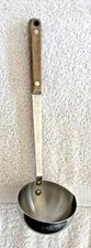 Vintage MAID OF HONOR Ladle Wood Handle Stainless Soup Server With Spout USA
