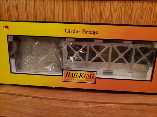 Puente viga MTH 40-1120 RealTrax PLATEADO. Nuevo en la caja. | Zustand: New