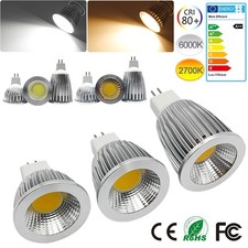 MR16 LED Bulb COB Spot Light 9W 12W 15W Cool Warm White Halogen Replace Lamp