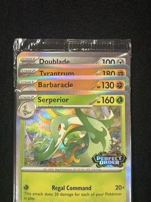 pokemon staff cards list Perfect Order Prerelease Staff Promo 4 cards Sealed Pokemon Cards