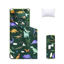 - Cot Nap Mat with Pillow and Blanket, for Boys Girls in Daycare Kindergarten...