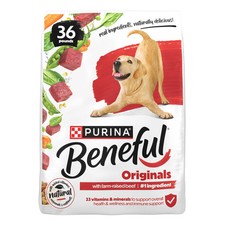 Purina Beneful Originals with Farm-Raised Beef Natural Dry Dog Food Recipe, 36lb