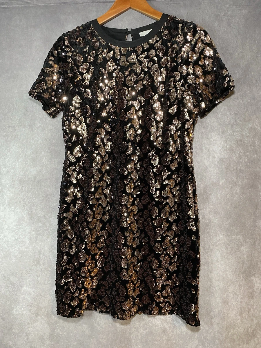 ebay glitter dress 1999 VS 100% SILK 