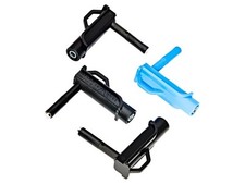 WADAUMAGKPL Set Adattatore di Tensione Nero, Presa Banana Blu 4 pz. SONEL