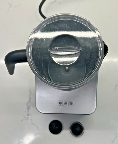 Capresso Montalatte Automatico Schiuma PRO Nero Argento 202 Freddo Caldo Caldo - Foto 2 di 7