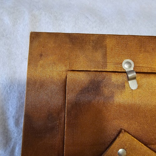 Vtg Old Time Pottery Amber Color Glass Beaded Frames. 3.5x5 and 3x3 openings. - Picture 6 of 7