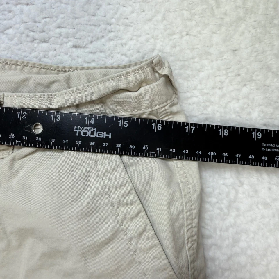 Винтажные мужские шорты American Rag 33 хаки повседневные хлопковые - Изображение 4 из 4