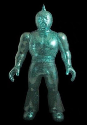 Five Star X Medicom Kinnikuman Green Glitter Limited Nostalgic Sofvi H25cm/9.8in