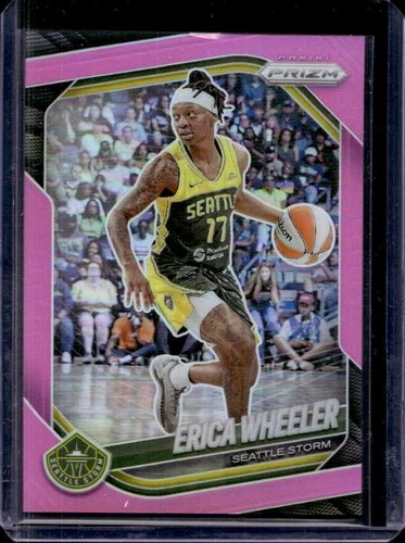 Erica Wheeler 2025 Panini Prizm Erica Wheeler Pink