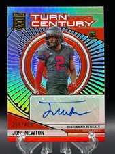Josh Newton 2024 Panini Donruss Elite Rookie Turn of the Century Auto /499 RC