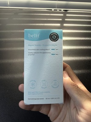 Belif Aqua Bomb Frozen Cream Cooling Effect Face Skincare 50ml 1.69 fl oz