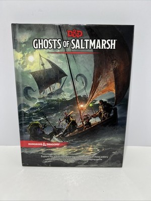 【絶版・初版】D&D 5e英語版 Ghosts of Saltmarsh 中古 Dungeons & Dragons Ghosts of Saltmarsh by Wizards RPG Team (2019