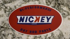 Nickey Hi Performance Hot Rod Parts Decal