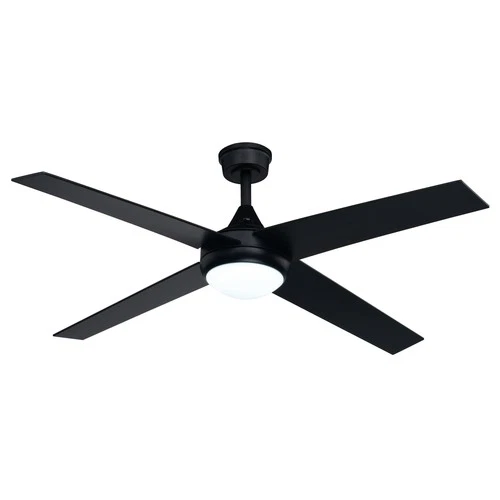 Vaxcel Lighting F0125 52" 4 Blade Indoor LED Ceiling Fan - Black - Picture 1 of 12