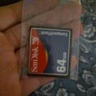 Sandisk 64MB Compact Flash CF Memory Card (Class I) — photo 1