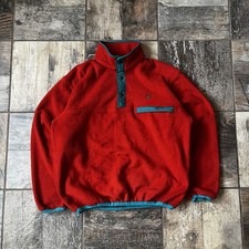 vintage orange jack wolfskin polarsystem flee...