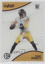 2022 Panini Chronicles Clear Vision Rookies Purple 34/49 Kenny Pickett 0o5t