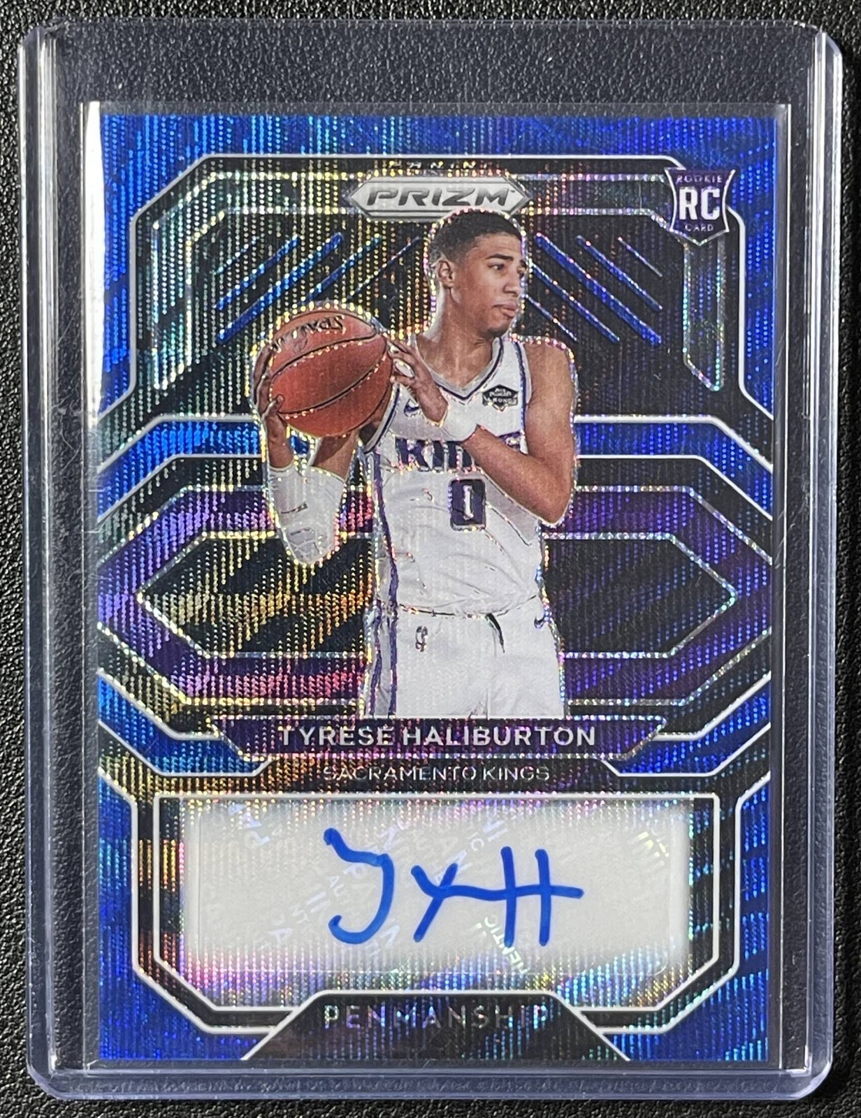 タイリース・ハリバートン　シルバーリフラクター  ルーキーカード 2024-25 Panini Nba Hoops - Rookie Remembrance Tyrese