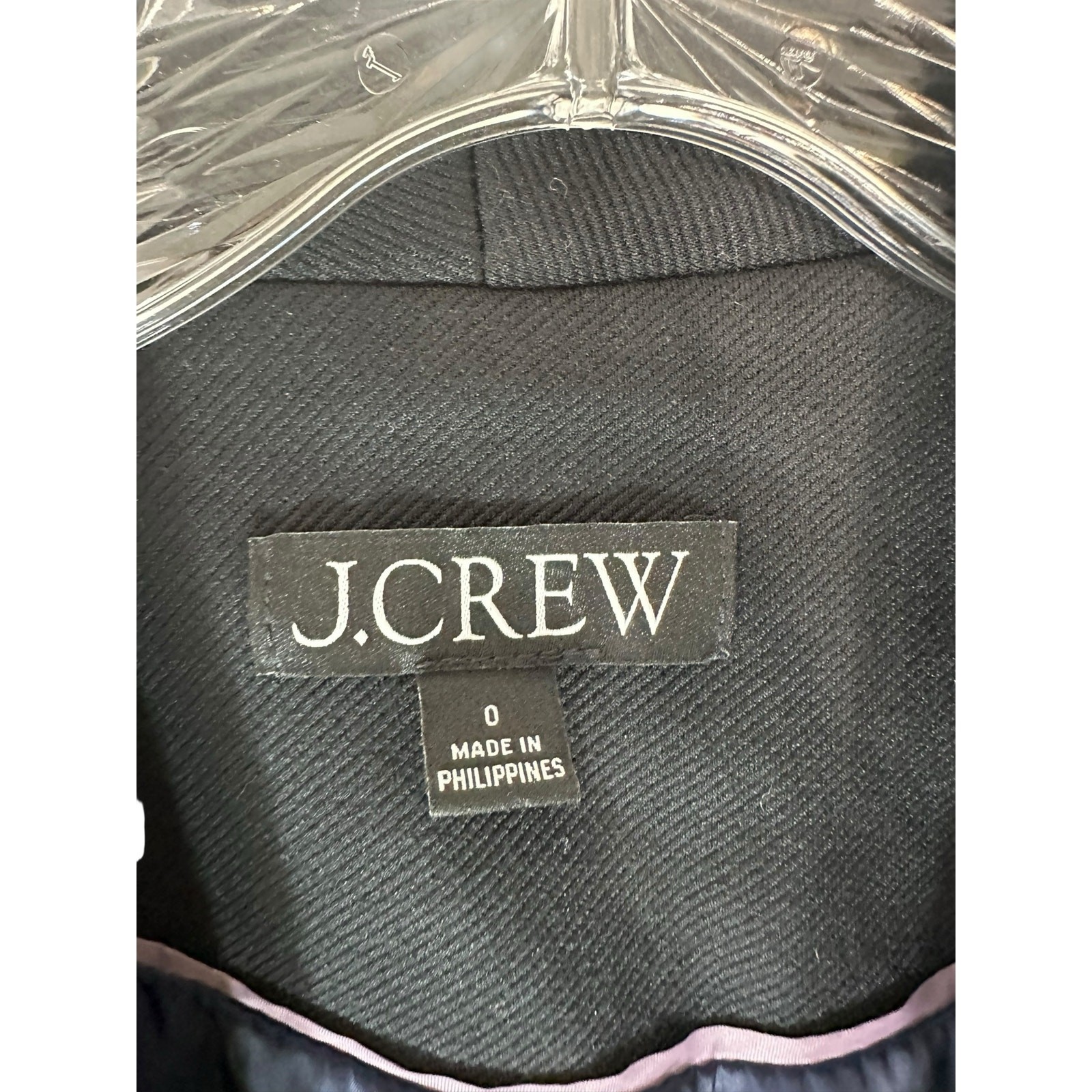 J.Crew Black Stretch Twill Basic Classic Classy O… - image 3