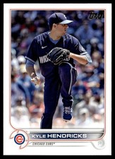 2022 Topps Kyle Hendricks Chicago Cubs #168