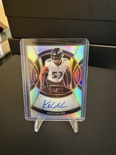 2025 Panini Select - Signatures Kyle Van Noy #SP-KVY Silver Prizm (AU)