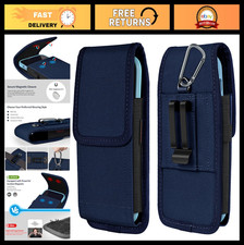 Belt Phone Holster with Metal Clip  Magnetic Closure for iPhone  Galaxy Models