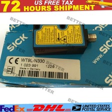 NEW SICK WT9L-N330 PLC PHOTOELECTRIC PROXIMITY SWITCH, NPN M8 60MM FOCUS