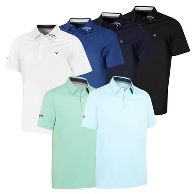 Callaway Golf Herren 2025 Chev Odyssey feuchtigkeitsableitendes recyceltes Poloshirt