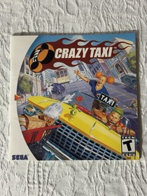 Sega Dreamcast Game Lot Crazy Taxi 1 & 2 Complete w/ Manuals