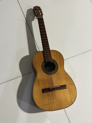 Gustavo de Santos Flamenco Blanca Signed Classical and Flamenco guitar 1958 READ