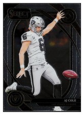 AJ Cole 2024 Select Club Level #203 Las Vegas Raiders *305B