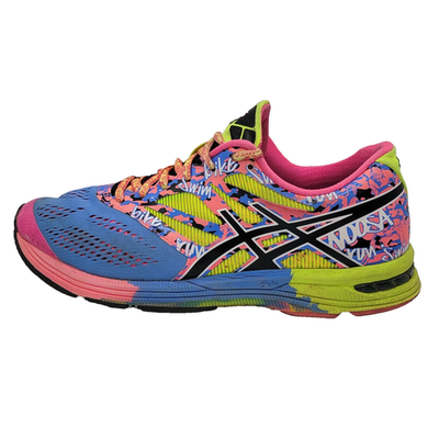 Asics Gel Noosa Tri 10 Womens Size 10 Yellow Pink Athletic Running